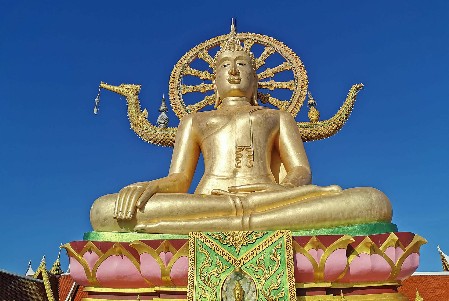 Der Big Buddha das Wahrzeichen von Koh Samui