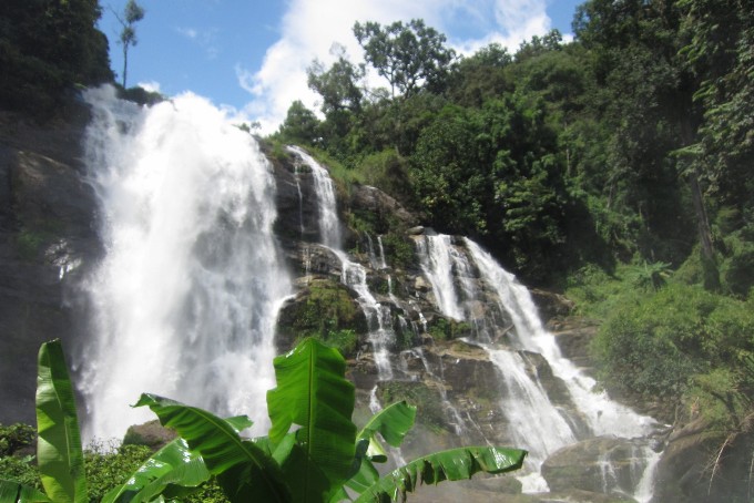 Wasserfall in Nordthailand