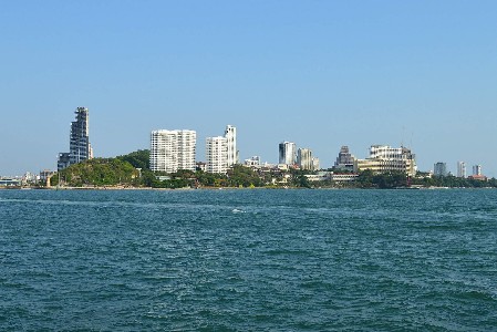 Wolkenkratzer Kulisse in Pattaya